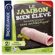 Jambon sup bien élevé sans antibotique et sans couenne