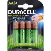 Piles rechargeables LR06/AA Duralock