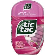 Tic tac duo de fraises t200 box de 200