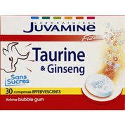Taurine + ginseng, 30 comprimés effervescents