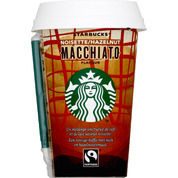Boisson lactée au café arabica Starbucks®certifié Fairtrade saveur noisette, stérilisée UHT.