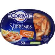 Coraya bouchées suprêmes au gout frais de crabe
