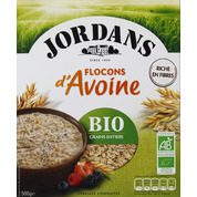 Flocons d’Avoine. Riche en fibres. BIO grains entiers