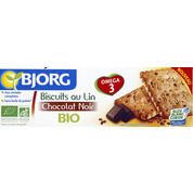 biscuits au lin chocolat noir bio