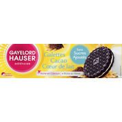 Galettes cacao coeur de lait