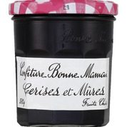 Confiture extra cerise et mûres