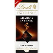 Chocolat noir au café arabica intense