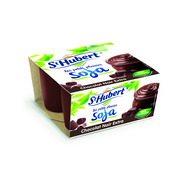 Yaourts au soja saveur chocolat noir extra