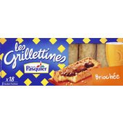 Grillettines briochées.