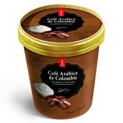 Crème glacée à la crème fraîche – café arabica de Colombie