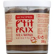 Pâte à tartiner noisette