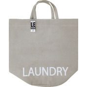 Panier à linge beige