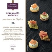 Les Canapés Apéritifs assortiment