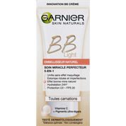 BB Light, embellisseur naturel, soin miracle perfecteur, 5-EN-1, protection UV-FPS 20.