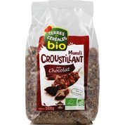 Muesli croustillant au chocolat