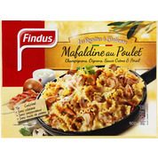 Mafaldine au poulet champignons oignons sauce crème & persil