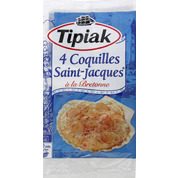 Coquilles Saint-Jacques à la bretonne