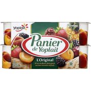 Panier de Yoplait – Fruits panachés