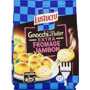 Gnocchi à poeler extra fromage jambon