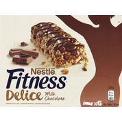 Fitness délice chocolat lait x6