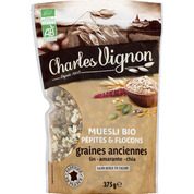 Muesli bio pépites & flocons graines anciennes