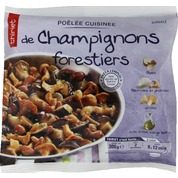 Poêlée cuisinée de champignons forestières