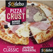 Pizza crust classic emmental jambon
