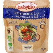 Ratatouille à la provençale & riz, dès 8 mois