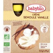 Crème semoule vanille, dès 6 mois