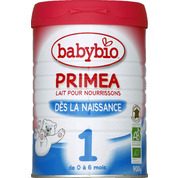 Lait en poudre nourrisson, de 0 à 6 mois – Primea