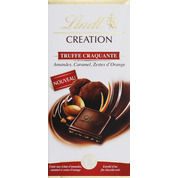 Chocolat Noir truffé craquant