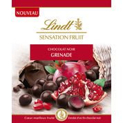 Billes de chocolat noir grenade