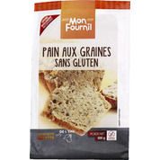 Pain aux graines sans gluten