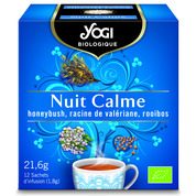 Infusion nuit calme honeybush, racine de valériane, rooibos