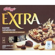 Barre généreuse amandes grillées et chocolat