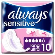 Serviettes hygiéniques Ultra avec ailettes Long