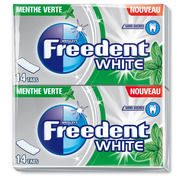 Chewing-gum menthe verte sans sucres – White