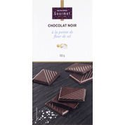 Chocolat noir à la pointe de fleur de sel