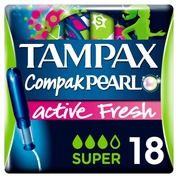 Tampons Pearl Active Fresh super