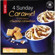 Sunday caramel & morceaux d’amandes caramélisées