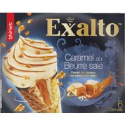 Cornets Exalto caramel au beurre salé