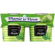 Yaourt saveur Mojito