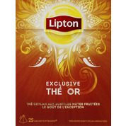 Lipton the exclusive the or