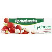 Lychees dénoyautés au sirop léger