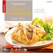 4 paniers poulet champignons