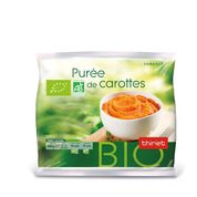 Purée de carottes biologiques