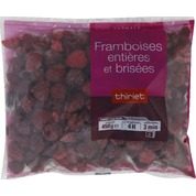 Framboises entières biologiques