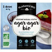 Gélifiant naturel végétal, Agar-Agar bio