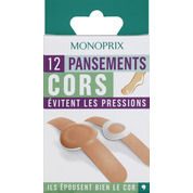 Pansements cors évitent les pressions