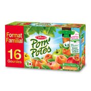 Pom’potes pomme ? pomme abricot 8 x pomme ? 8 x pomme abricot format familial